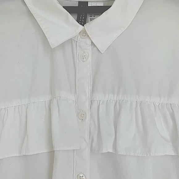 H&M Ruffled Button-Up - Picture 2 of 3